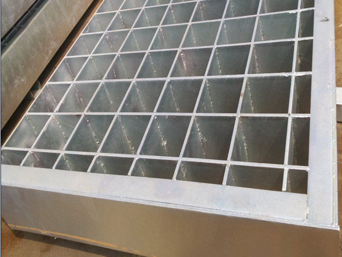 重型鋼格板(重型鋼格柵板,重載荷鋼格板)